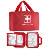 First Aid Kit, 500 Pieces, 600D Nylon Large Survival First Aid Bag, Emergency Medical Supplies, for Home, Car, Office, Travel, Camping, Truck, Hiking