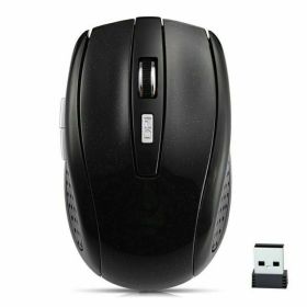 2.4GHz Wireless Optical Mouse Mice & USB Receiver For PC Laptop Computer DPI USA (Color: Black)