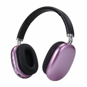 Cushioned Wireless Headphones (Color: Pink)