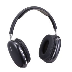 Cushioned Wireless Headphones (Color: Black)