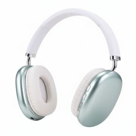 Cushioned Wireless Headphones (Color: Green)