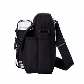 HikerPro Waterproof Sling Satchel (Color: Black)