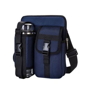 HikerPro Waterproof Sling Satchel (Color: Navy)
