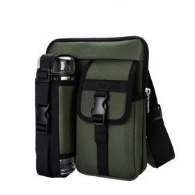 HikerPro Waterproof Sling Satchel (Color: Green)
