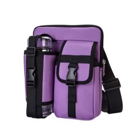 HikerPro Waterproof Sling Satchel (Color: Purple)