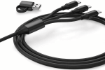 3P Experts Bold Dual  4 N 1 Charging Cable